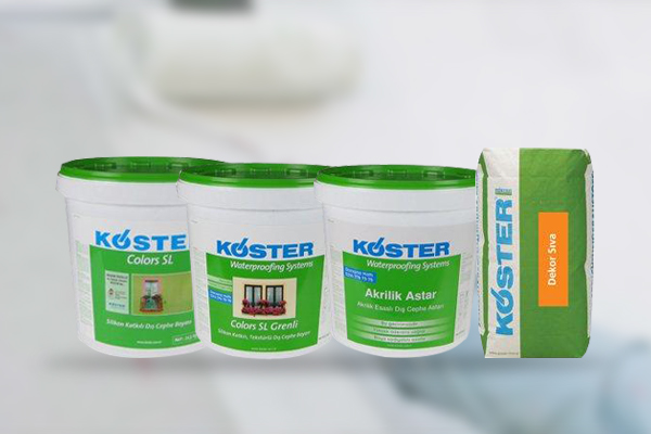 Dış Cephe Boyaları, Astar ve Macunlar