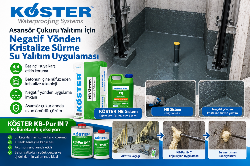 Asansör Kuyusu ve Asansör Çukuru Yalıtımı Nasıl Yapılır?